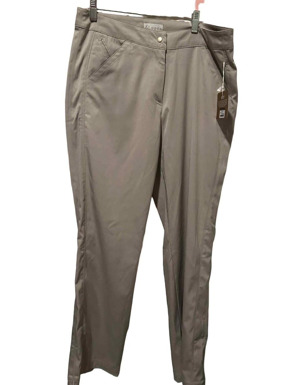 Nancy Lopez golf pants size 12 greige